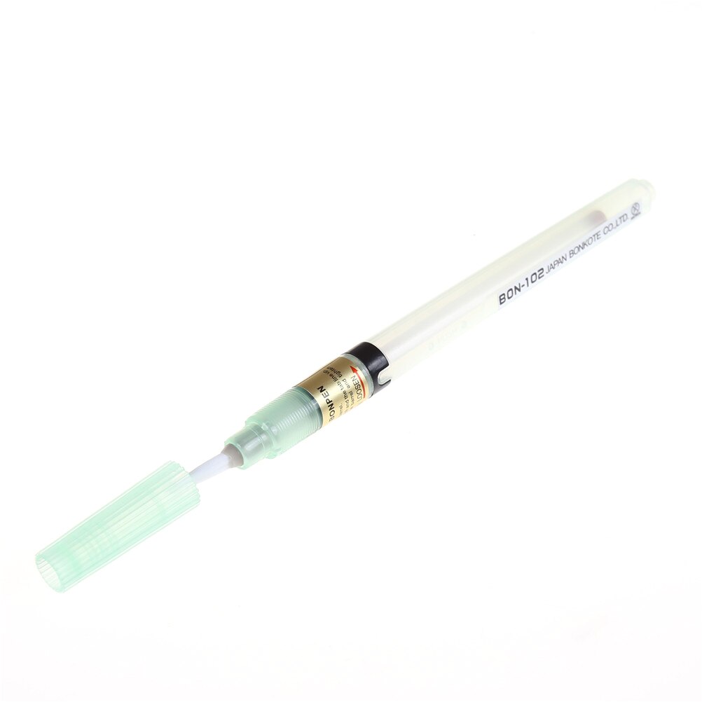 Stylo de Flux de soudure, outil de soudure applicateur tête de brosse pas de Flux propre stylo de Flux de soudure 1 pièce