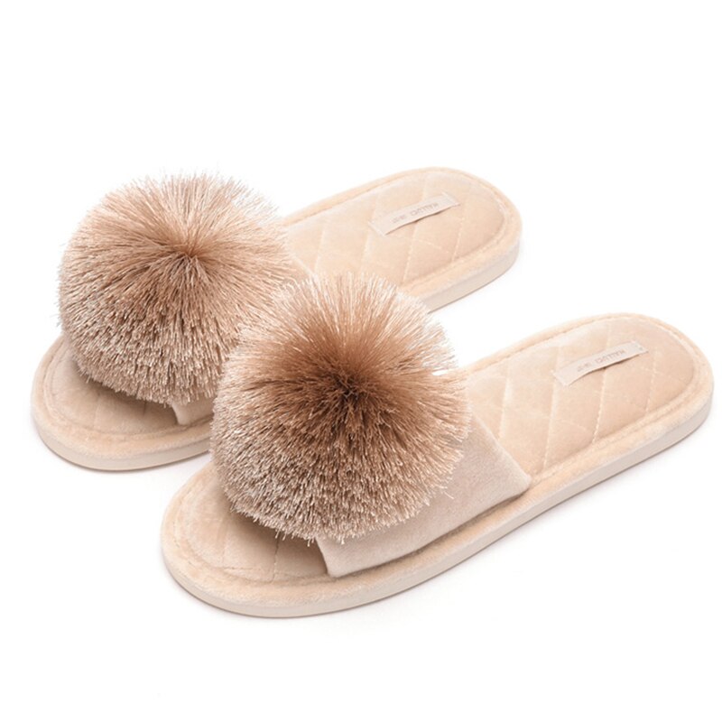 Buty damskie płynący piłka cienkie aksamitne antypoślizgowe kapcie kobieta eleganckie damskie sandały poślizg na kobiety obuwie obuwie damskie