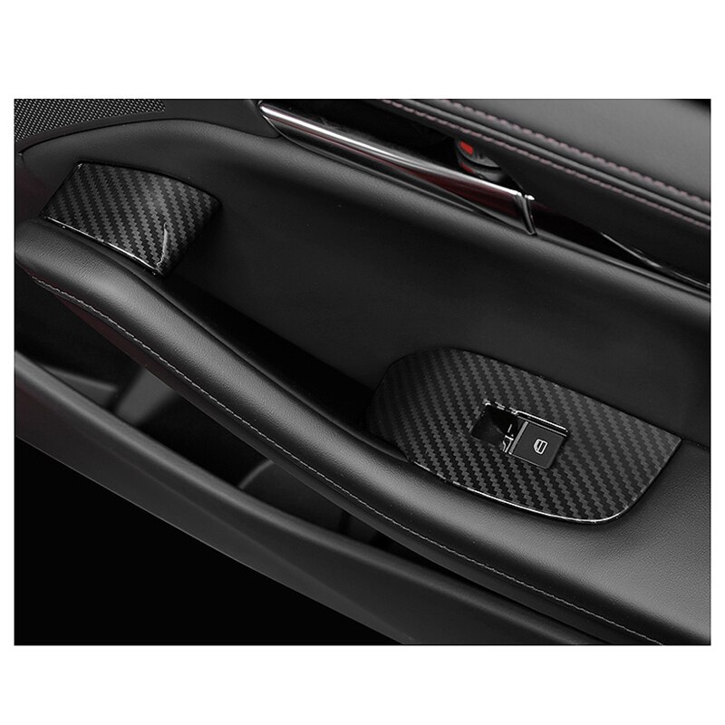 Voiture porte intérieure lève-vitre accoudoir interrupteur panneau couverture garniture cadre décoratif pour Mazda CX-30 CX30