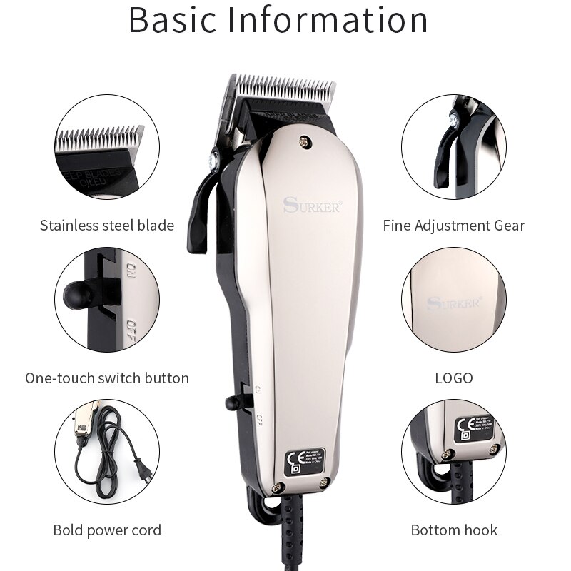 Professionelle einstellbare haar Haarschneidemaschine elektrische rechargable haar Trimmer kopf Cutter haarschnitt maschine haar schneiden hause Barbier maschine
