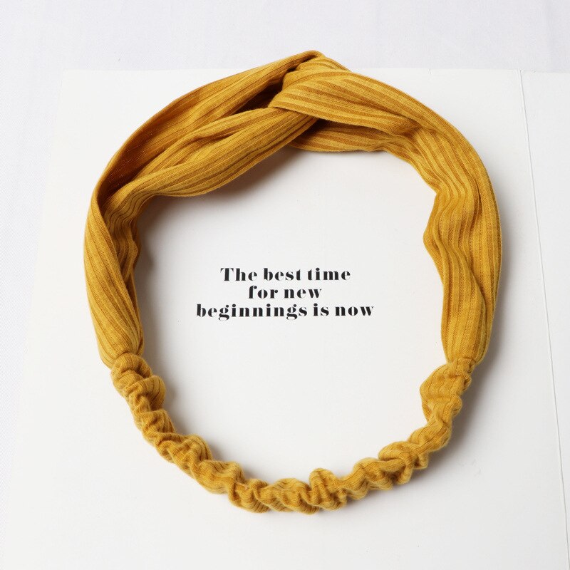 1Pcs Gebreide Cross Haar Houder Haarbanden Fleece Boog Dierlijke Oren Hoofdband Voor Vrouwen Meisjes Tulband Mode Haaraccessoires