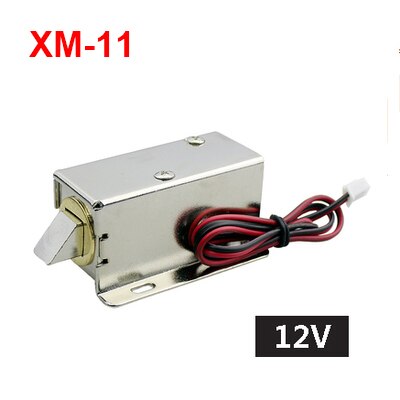 Mini wasserdichte elektromagnetische schloss DC 12V elektrische bolzen schloss kleine elektrische steuerung schrank türschloss: XM-11