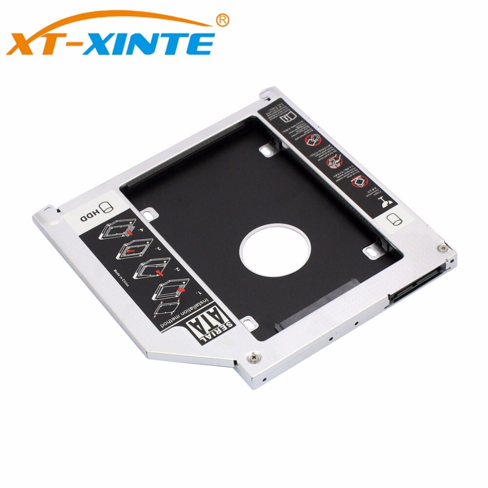 SATA 2ND Festplatte SSD HDD Caddy für MacBook Pro A1278 A1286 2,5 "/9,5mm SATA zu SATA HDD Caddy