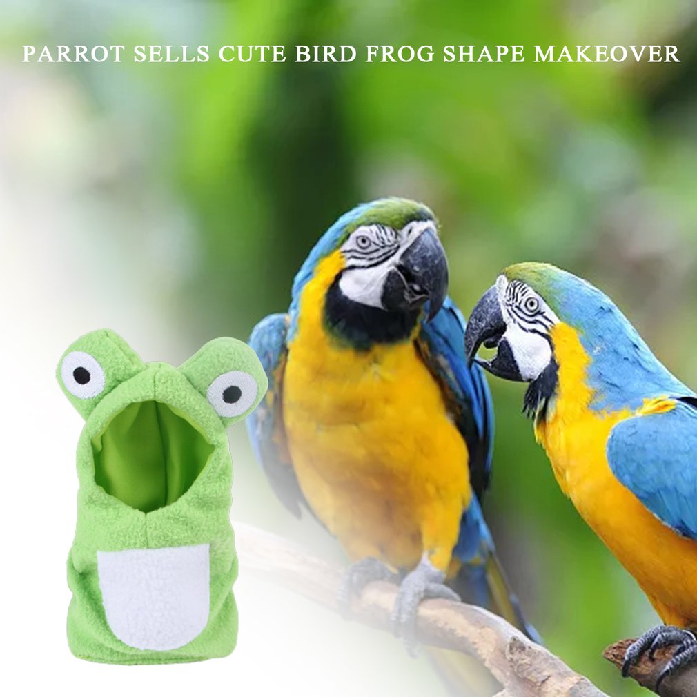 Pet Bird Clothes Parrot Frog Costume Pet Parrot Frog Clothes Pet Bird Costume Cosplay Frog Clothes