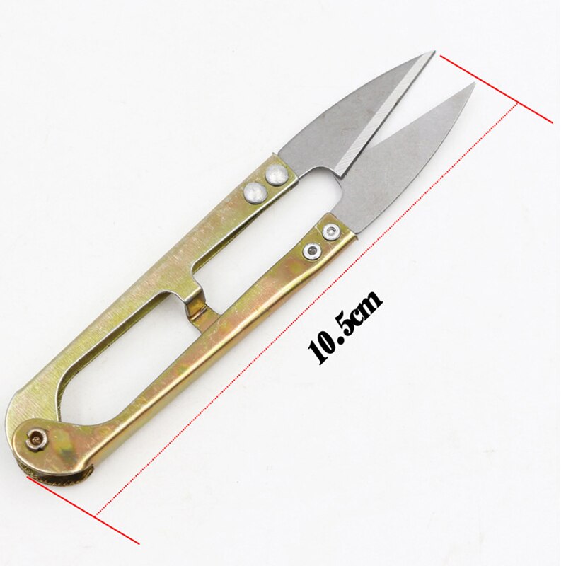 1Pcs Steel U Super-Sharp Shape Trimming Sewing Scissors For DIY Jewelry Making Cutter Wire Jewelry Tools