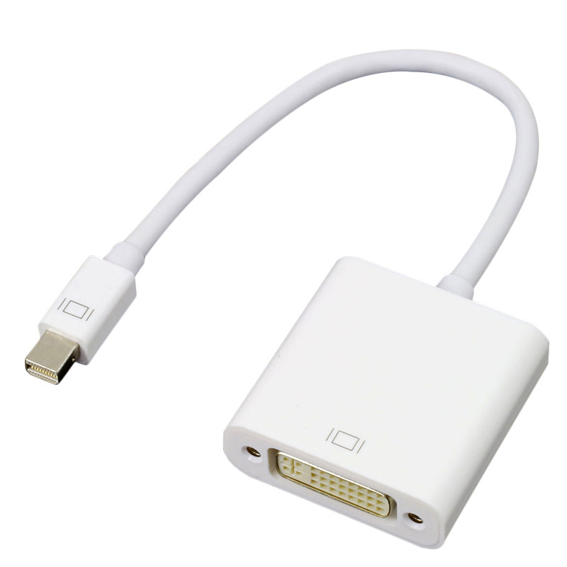 Mini DisplayPort Adapter DVI, dual link Active adapter USB power up to 2560x1600: white