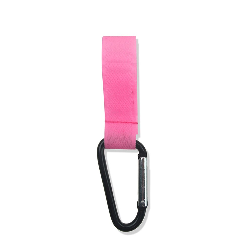 2 stks/partij 2Pcs Boodschappentas Kinderwagen Haak voor Rolstoel Wandelwagen Karabijnhaak Clip Kinderwagen Tas Haken: Peach red