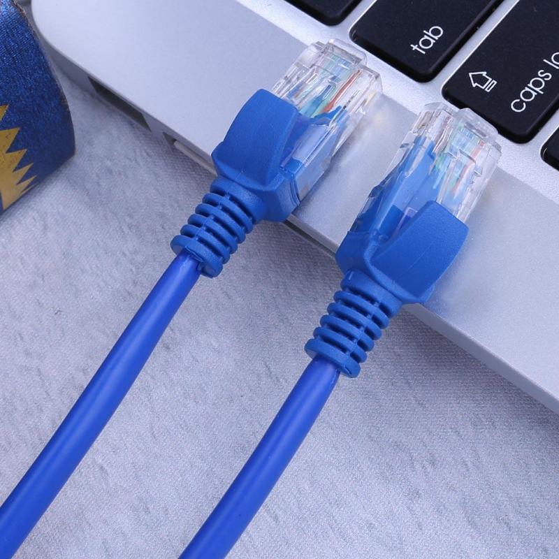ANPWOO CAT5 RJ45 Ethernet Cables 8Pin Connector Ethernet Internet Cable Network Cable Cord Wire Line Blue 1m/1.5m/2m/3m/5m/10m