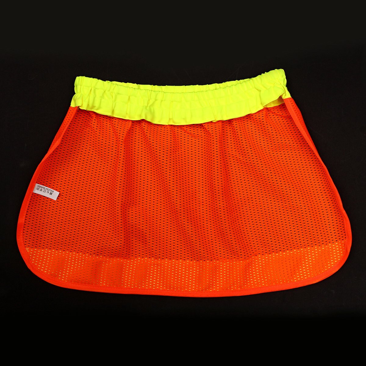 Sun Protection Orange Reflective Stripe Neck Shield Safety Hard Hat Sun Shade Protective Helmet Summer High Temperature Sunshade