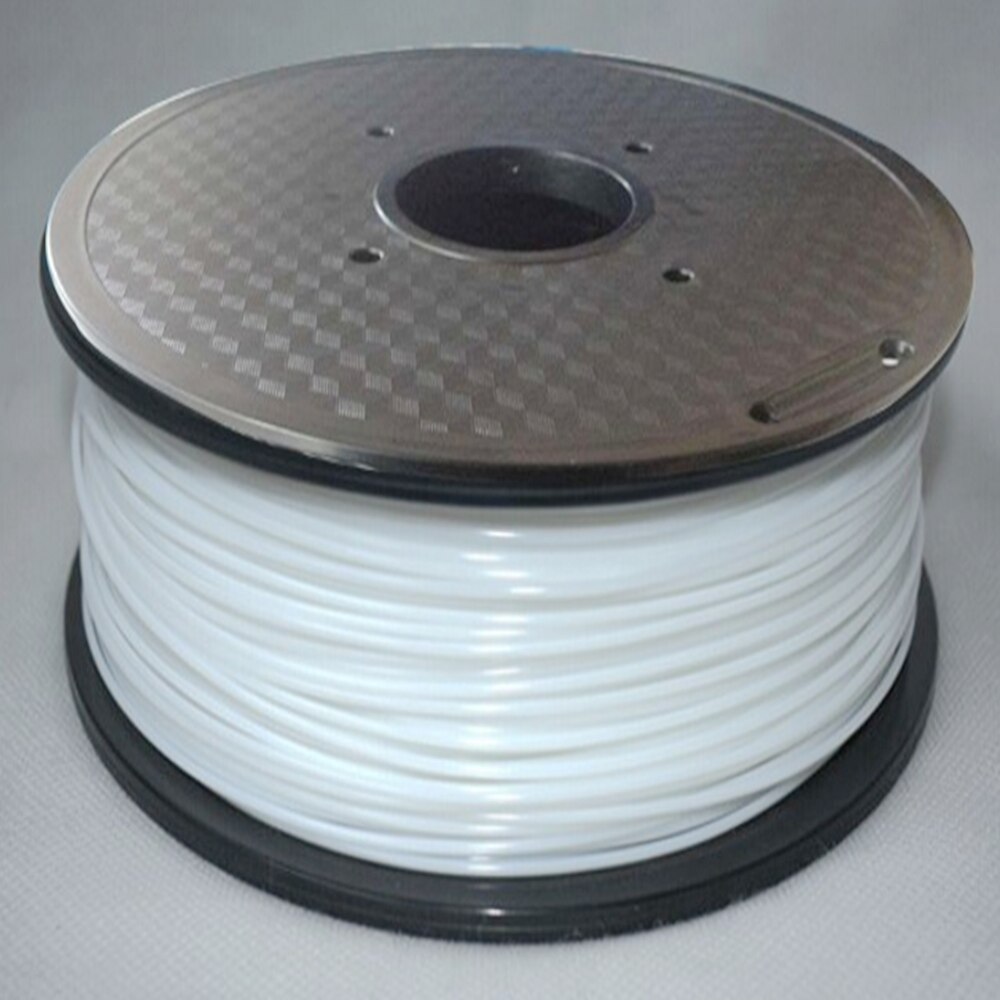 FLEXBED 1,75mm POM Acetal Delrin filamento 1kg /2.2lbs 3D para impresoras, Color blanco