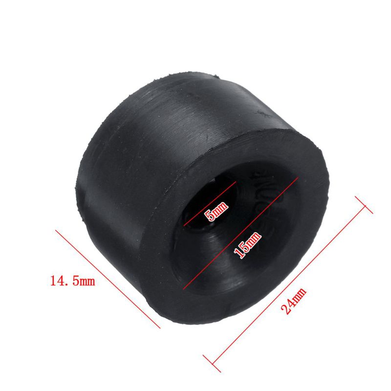 Tapa protectora para motor de coche, almohadilla de goma para motor debajo de la placa, 23GC, 5 uds.