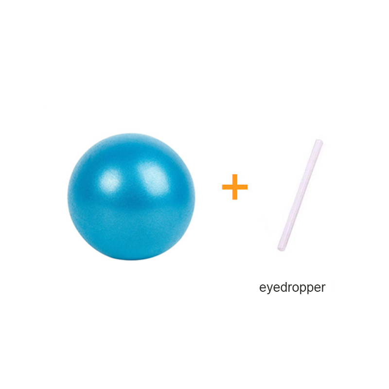 25cm Yoga Ball Exercise Gymnastic Fitness Pilates Ball Balance Exercise Gym Fitness Equipment Indoor Training Yoga Accessories: Blue