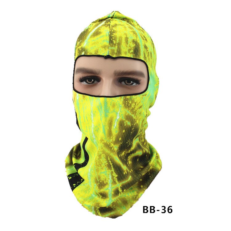 Biker Motorcycle Face Mask Headgear Headscarf Skull Balaclava Foulard Hood: YB20