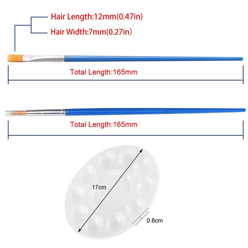 Acrylic Painting Canvas Kit for Kids DIY Painting 15pcs Includes Adjustable Iron Easels, 6 Brushes Set, 4 Palettes, 4 Canvases