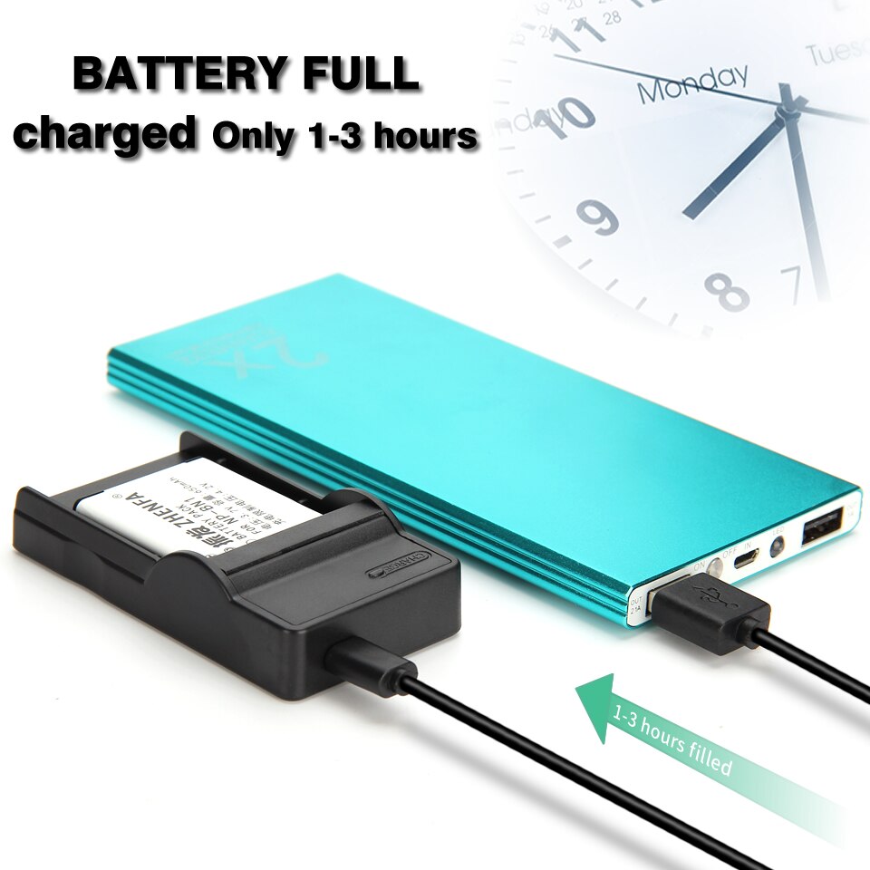 Zhenfa NP-BN1 NPBN1 BC-CSN USB Batterie Ladegerät für Sony DSC-T110 DSC-W350 DSC-W360 DSC-W390 DSC-W510 DSC-W520 DSC-W530 DSC-W550