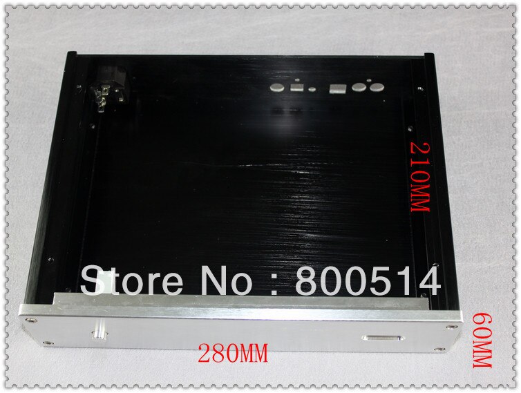 #2806-2 Aluminum enclosure /DAC case/ DAC chassis DIY BOX