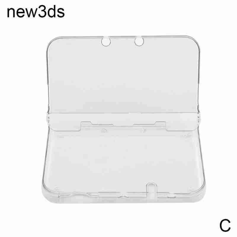 Custodia protettiva Crystal Hard Shell per Nintendo 3DS /3DS XL/new 3DS custodia protettiva in plastica trasparente per Console: C