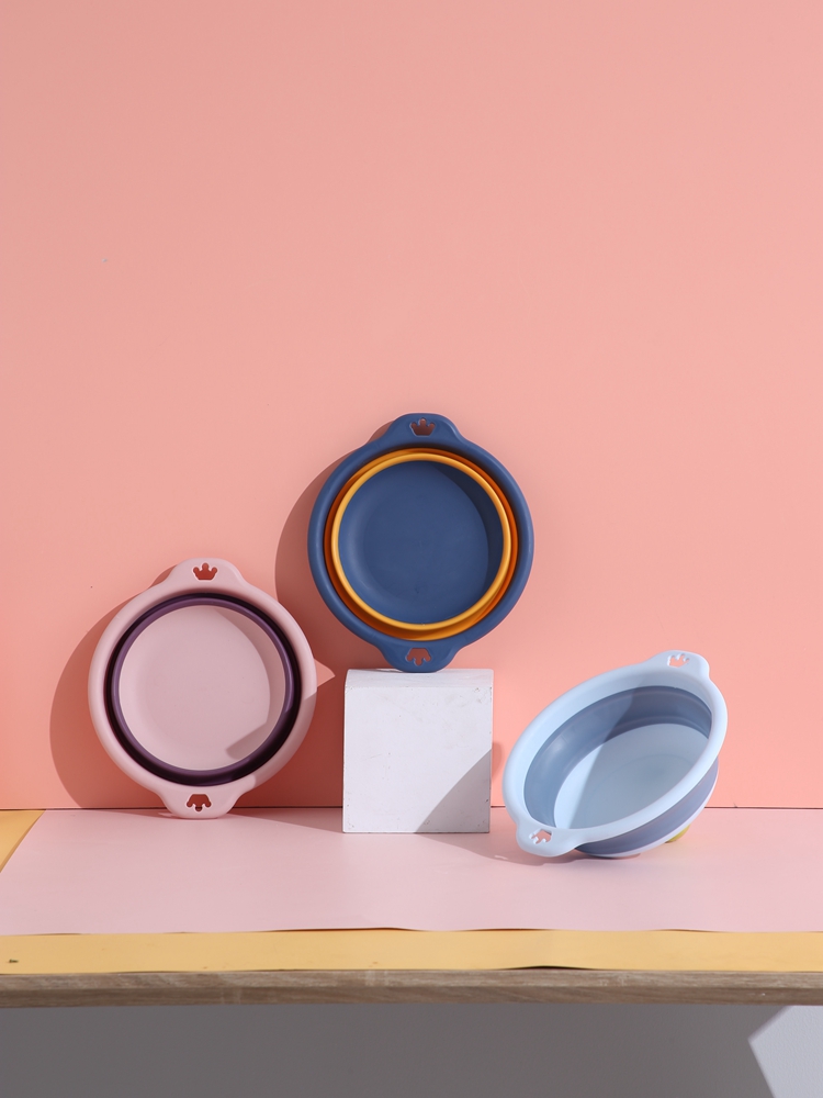 Huishoudelijke Inklapbare Wastafel Multi-Size Draagbare Milieuvriendelijke Plastic Wastafel Badkamer Toiletartikelen