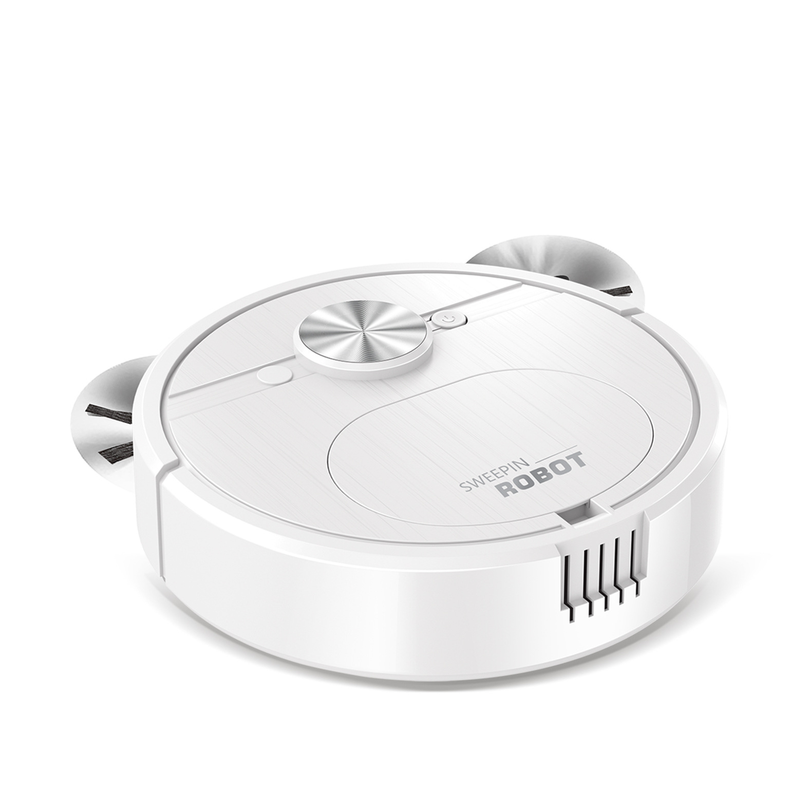 Intelligent sweeping robot, charging sweeping machine, wiping the floor, removing dust, hair, pet hair, vacuum cleaner: WHITE