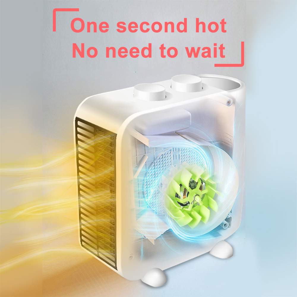 2000W Electric Fan Heater Temperature Control Third Gear Heaters Christmas Winter Household Energy-saving Electric Heaters
