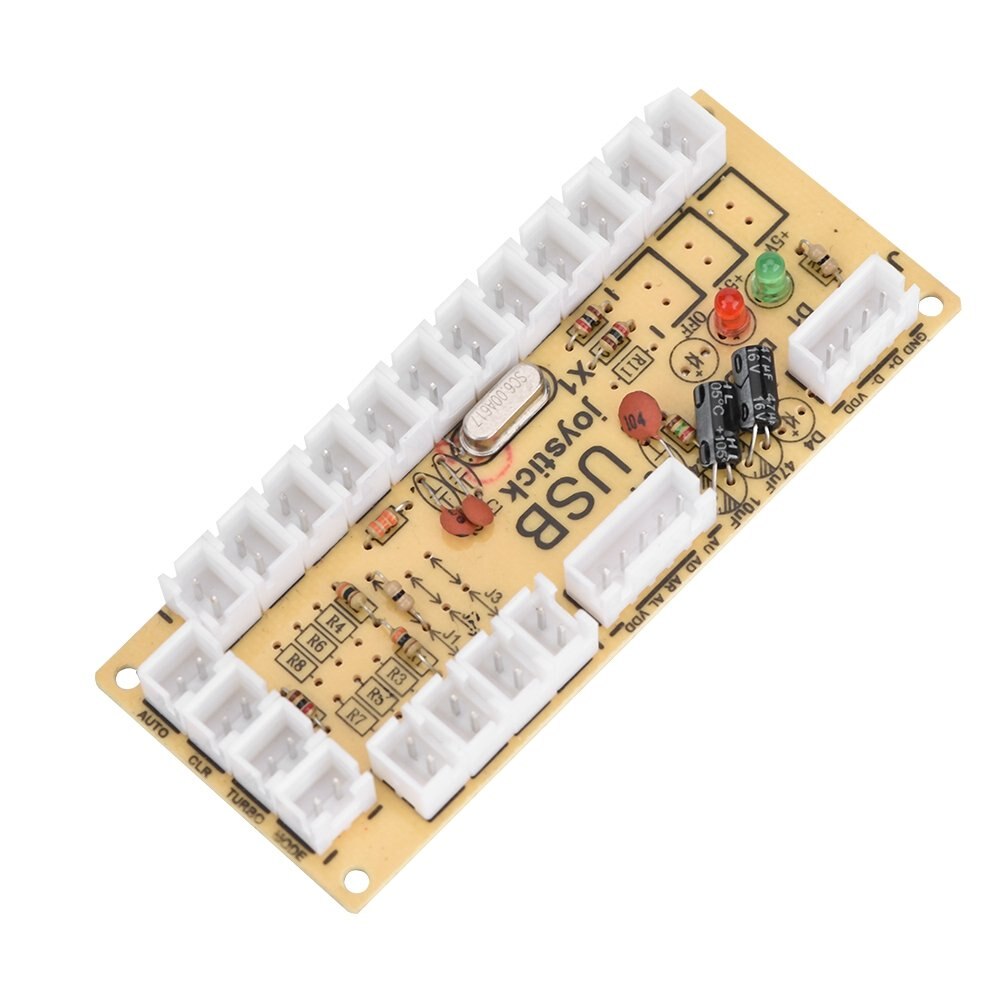 Zero delay usb encoder arcade diy kit pc til joystick til mame og stick kontrol
