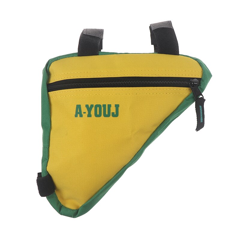 Driehoekige tas voor fietsframe, telefoon, fietsaccessoires, waterdichte fietstas, fietsframe, zadeltas voor mountainbike: Yl