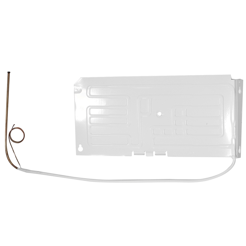Evaporador de refrigerador de placa plana, placa de refrigeración, refrigerador con capilar