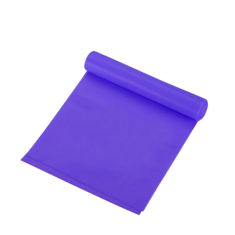 Bande de résistance Portable pour Yoga, Pilates, longue entraînement, extensible, pour thérapie physique, bas du corps, exercice élastique de force à domicile: WHITE