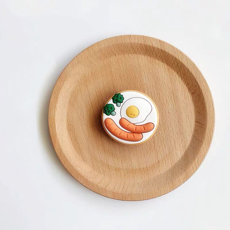 Cute Cartoon Airbag Mobile Phone Holder Silicone Stretch Folding Lazy Mobile Phone Holder Finger Ring Holder: 10