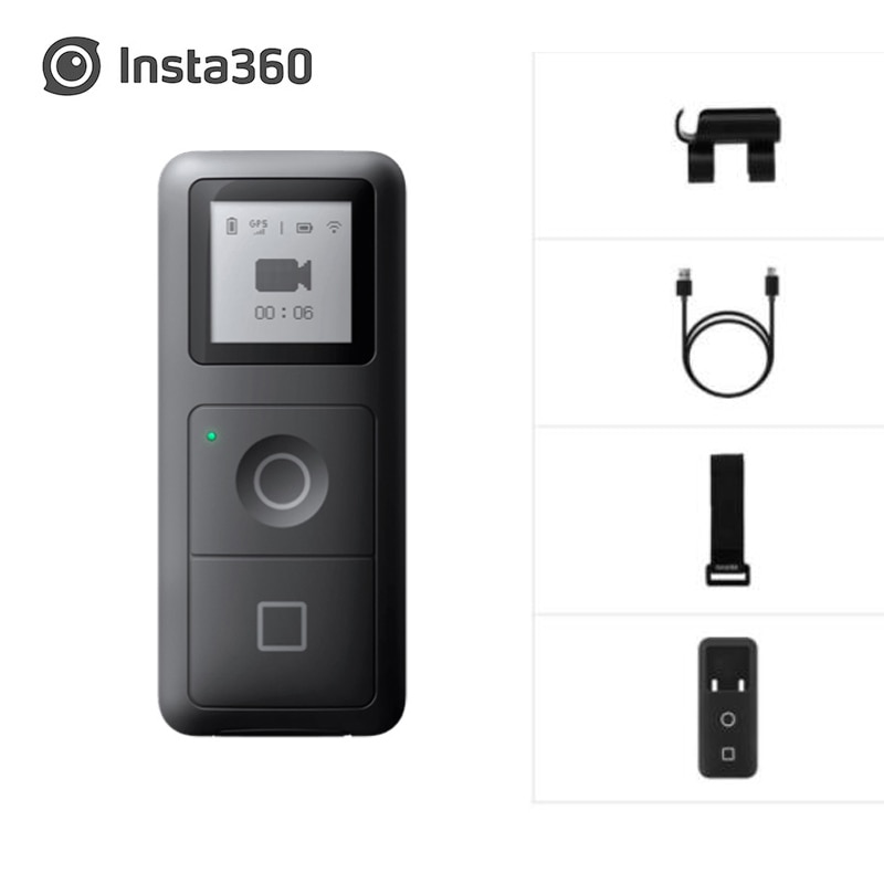 Originele Insta360 Een X Gps Afstandsbediening Voor Actie Camera Vr 360 Panoramisch Mini Camera Insta 360 Een X Smart controller