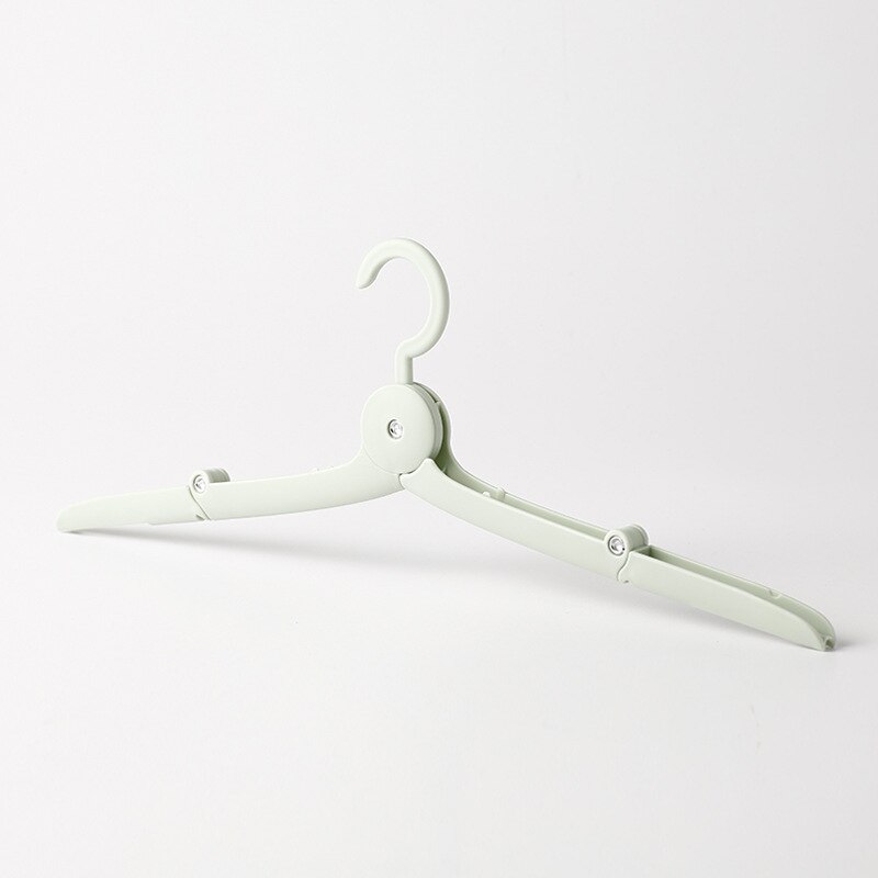 Opvouwbare Kleding Kleerhangers Reizen Hanger Magic Multi-Functionele Hangers Voor Kleding Droogrek Kledingrek Drogen Hanger: Green B