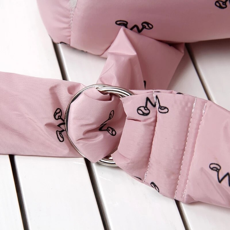 Pet Dog Carrier Bag Cute Carriers Bags Front Hanging Chest Pack Semi-Closed Shoulder Backpack Winter Outdoor Cat Puppy Backpack