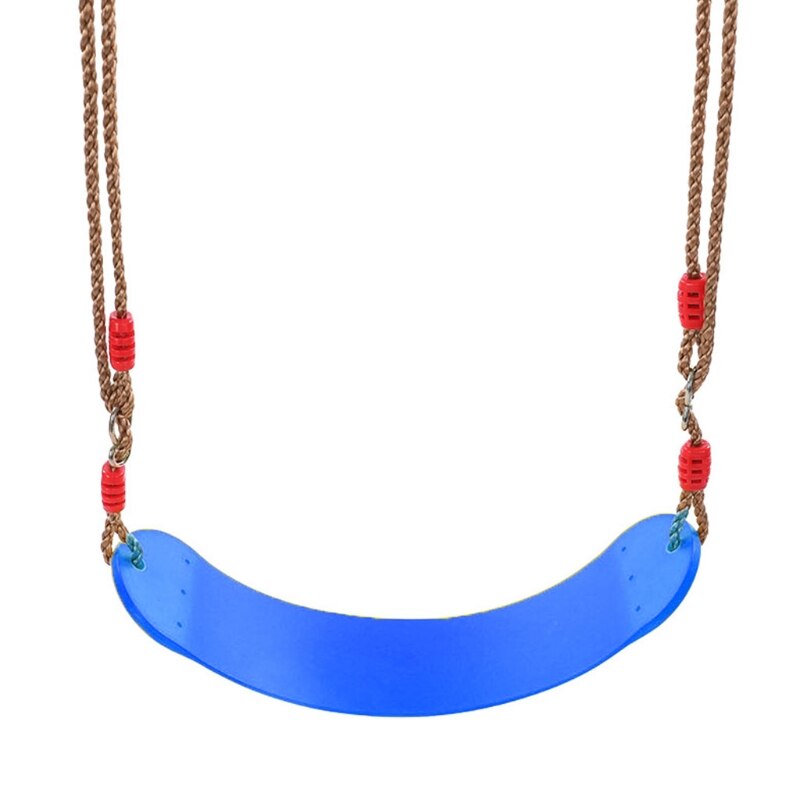 Huśtawka linowa z liną i pierścieniami montażowymi dzieci dziecko dzieci maluch plastikowe huśtawki zewnętrzne huśtawki wewnętrzne zestaw akcesoriów