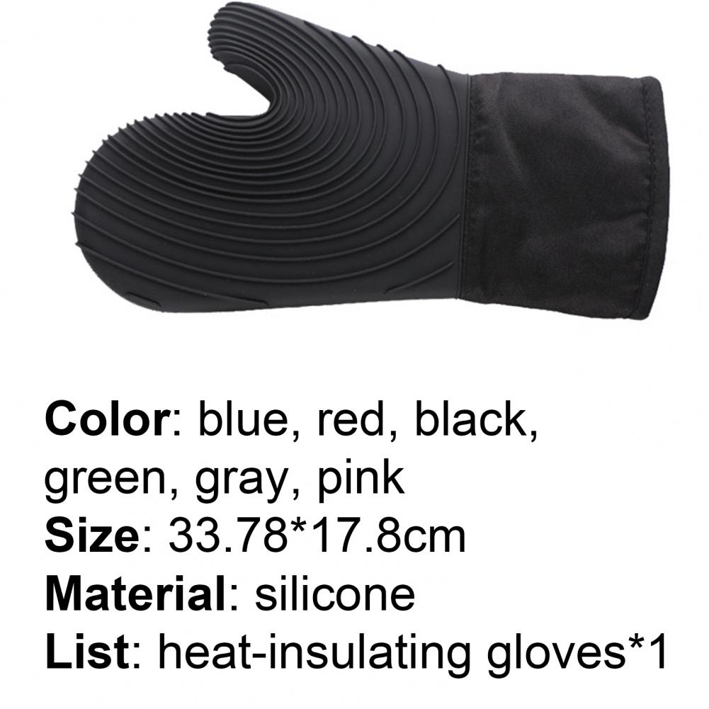 Gant de alimentaire, bonne Performance d'isolation, gants de cuisson flexibles en Silicone pour la cuisine à domicile, fournitures de pâtisserie, 1 pièce