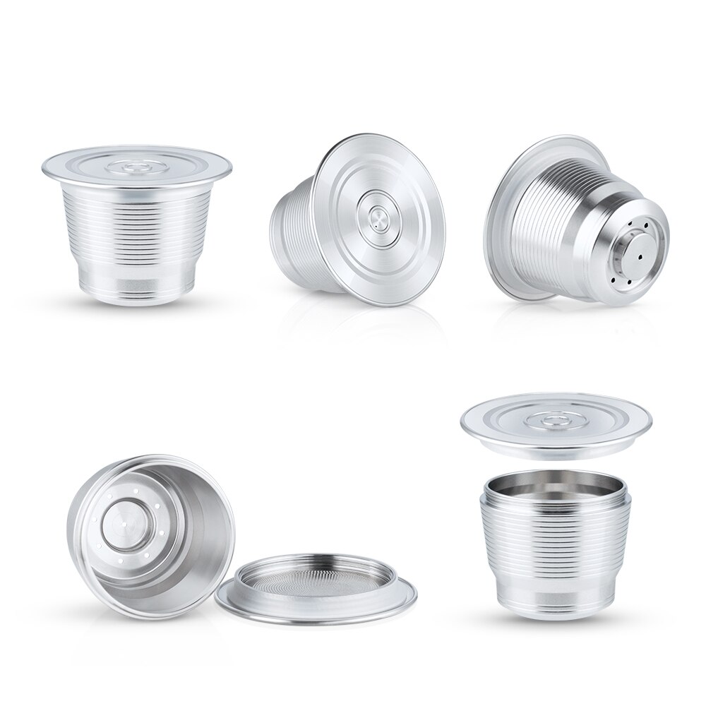 Icafilas Voor Nespresso Capsule Herbruikbare Espresso Staal Koffie Pod Filters Voor Mini C30 D30 &amp; Pixie Koffiezetapparaat