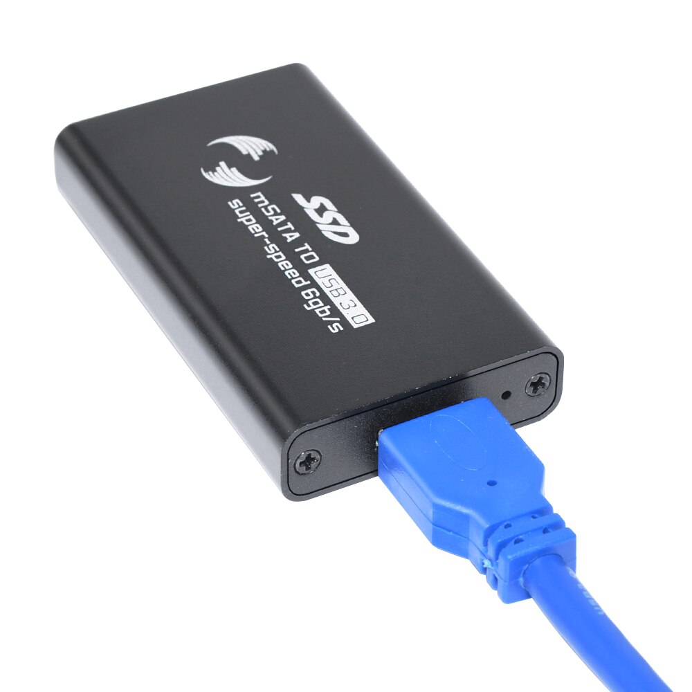 SSD Drive Disk mSATA to USB 3.0 2.5 inch External Portable Mobile Box SSD Box Case For Laptop Computer Up to 5Gbps