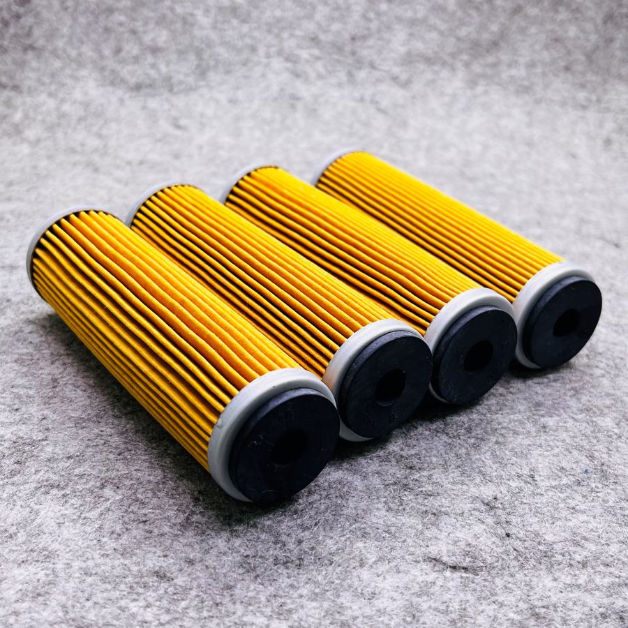 Filtre à huile pour moto Zongshen NC250 NC450 ZS250GY-3 RX3, papier de Filtration importé haute Performance, pièces de moteur pour Dirt Bike: Marron