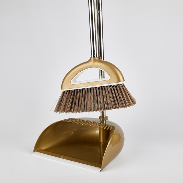 Magic Broom Rubber Broom Hand Push Sweeper Floor Wiper Squeegee for Floor Cleaning Floor Squeegee Sweeping Brush for Pet Hair: Gold -2pcs