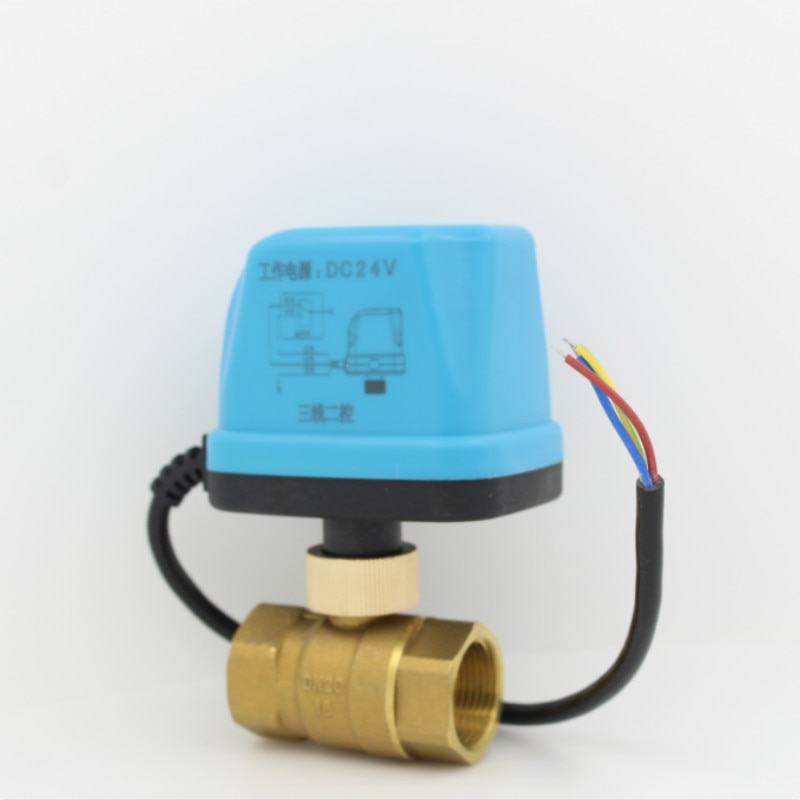 AC220V DC12V AC24V DC24V Electric Ball Valve Motorized Ball Valver ball valve with electric actuator DN15 DN20 DN25 DN32 DN40