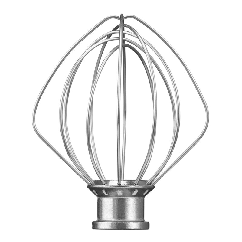 Electric Mixer Stainless Steel Wire Whip Replacement For KitchenAid K45WW for Blending, Whisking, Beating and Stirring