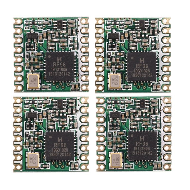 4 stück rfm 95 rfm 95w 868 rfm 95-868 mhz lora  sx1276 funk-transceiver-modul fcc rohs etsi reach