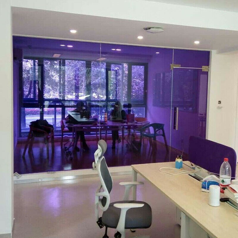 Sunice Purple Window Film home Decorative Solar tint Privacy Household Decor Party Home Office glass building stickers films
