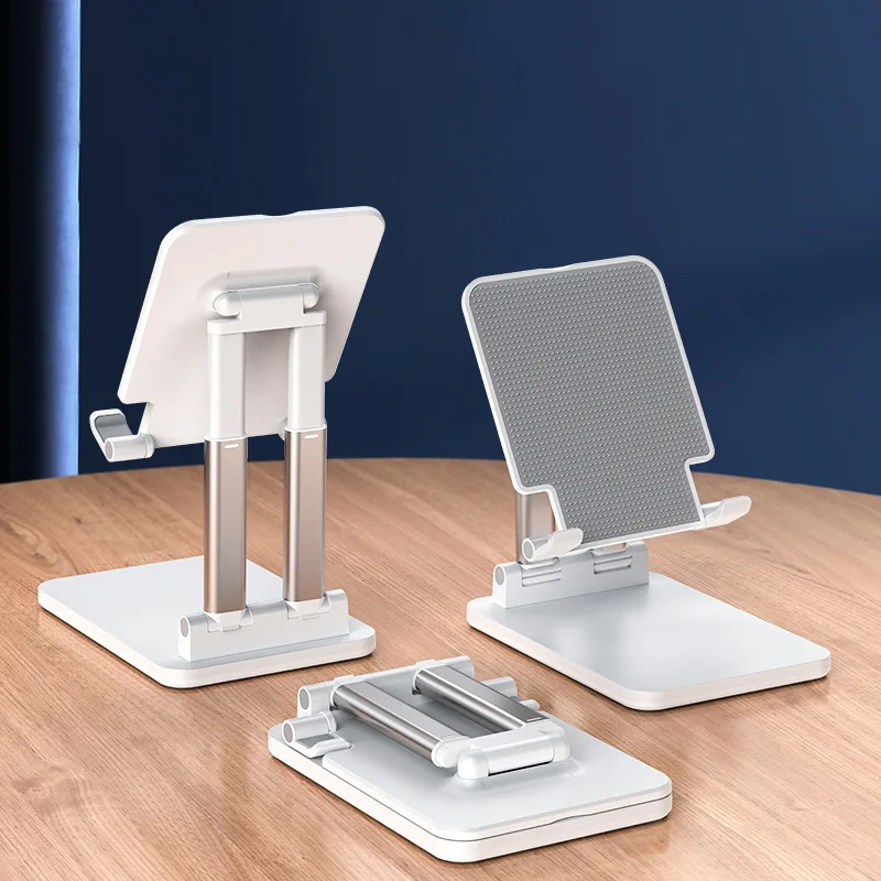 Universal desktop mobiltelefon holder holder til iphone ipad justerbar tablet foldbar bord mobiltelefon bordholder holder