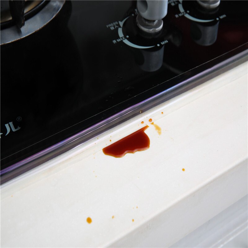 Wall Corner Line Sticker Ceramic Sticker PVC Waterproof Kitchen Tape Bathroom Accessories Self Adhesive Transparent Stickers