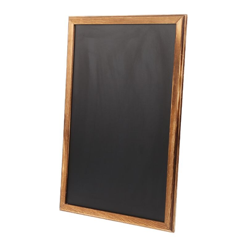 Rectangle Hanging Wooden Message Blackboard Chalkboard Wordpad Sign Kids Board School Office Supplies C26