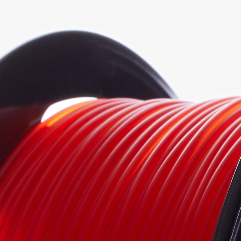Filament de l'imprimante 3D NORTHCUBE 1.75mm Filament d'abs 1kg matériaux d'impression 3D Filament d'impression en plastique transparent rouge