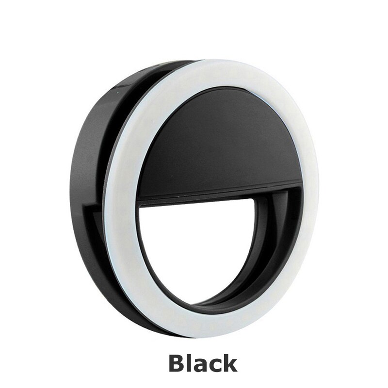 Anneau lumineux pour Autodyne avec 36 lumières Led lumière de maquillage pour téléphone avec trois niveaux de luminosité réglables égayer les Photos: Black