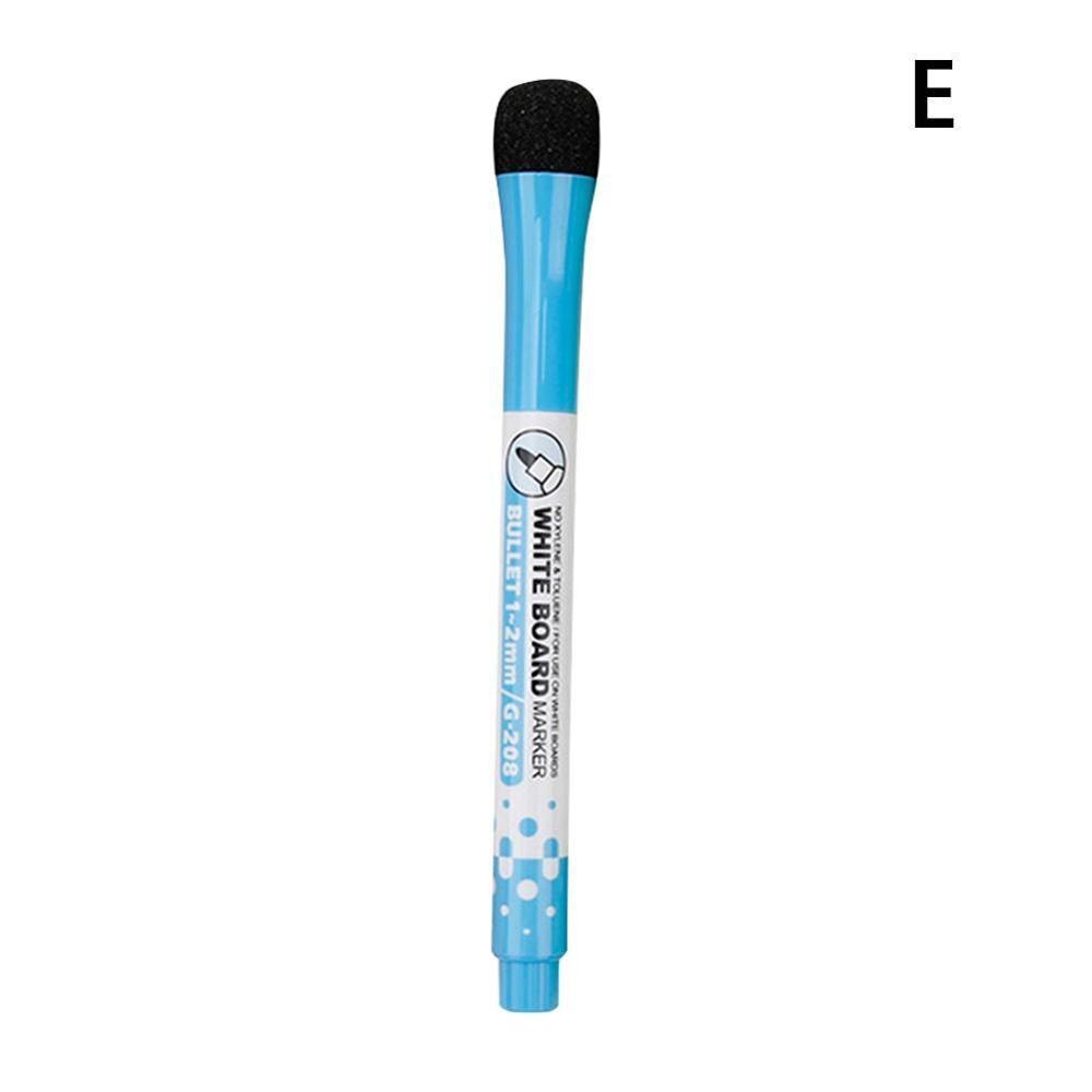 1 PC School Classroom Supplies Magnetic Erasable Whiteboard Pages Pens Dry Drawing Pen Children's Board Markers Eraser Mark E9G7: E