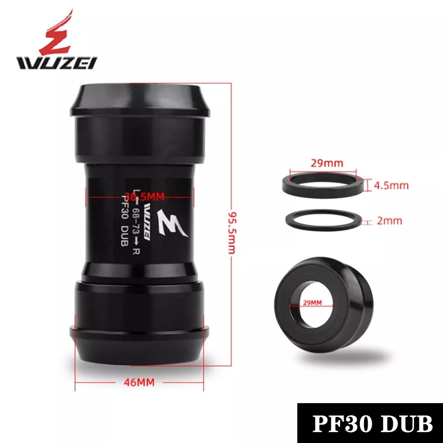 Bike bottom bracket Mountain Road Bike Bottom Bracket DUB BB30 press fit Bottom bracket for SRAM bb MTB Road BB Crankset Parts: PF30 DUB