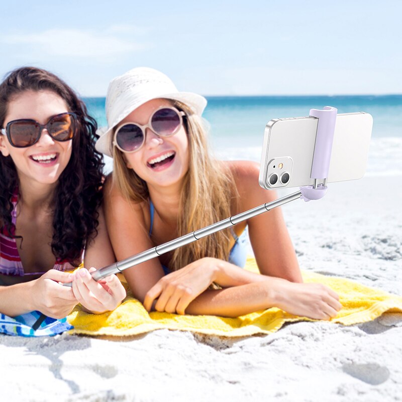 Baseus Mini Foldable Bluetooth Selfie Stick Handheld Smartphone Rack Mobile Phone Bracket For iOS/Android/Xiaomi